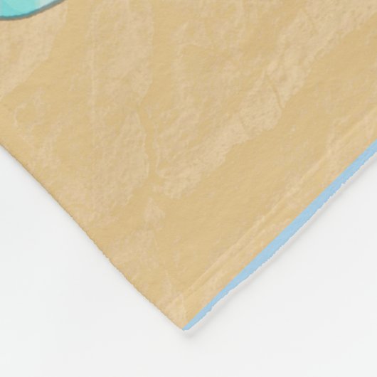 Lebendige Mirage Fleecedecke (Ecke)