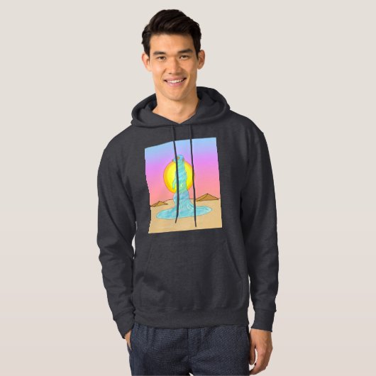 Lebendige Mirage Hoodie (Vorne ganz)