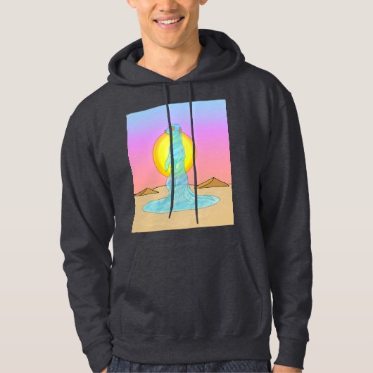 Lebendige Mirage Hoodie (Vorderseite)