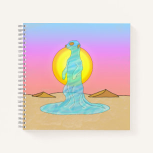 Lebendige Mirage Notizblock