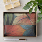 Lebendige moderne florale Decoupage Seidenpapier (Geschenk)