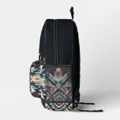 Lebendige Nächte Bedruckter Rucksack (Rechts)