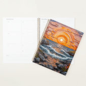Lebendige Ozeansonnenlandschaft Planer (Anzeige)