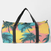 Lebendige Palme Duffle Bag (Rückseite)