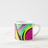 Lebendige Pop Art Espressotasse (Rechts)