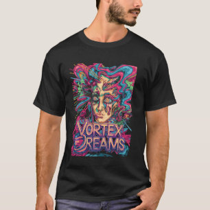 Lebendige psychedelische Wirbel-Träume Trippy-Gesi T-Shirt