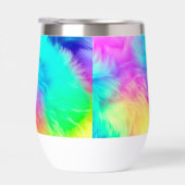 Lebendige Regenbogen Fluffige Felltextur-75201 (Rechts)