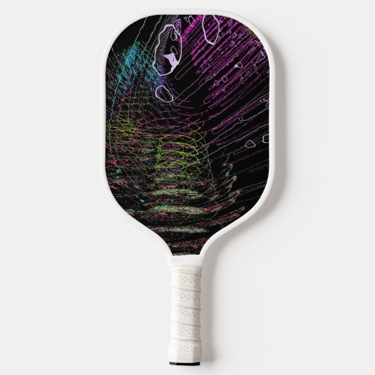 Lebendige Ringe Pickleball Schläger (Rückseite)