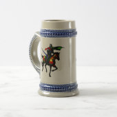 Lebendige Ritter Kaffeetasse (Vorderseite Links)