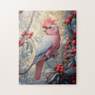 Lebendige Rosa Galah Cockatoo Puzzle