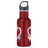 Lebendige rote Wasserflasche mit verzauberter Schm (Vorderseite)