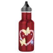 Lebendige rote Wasserflasche mit verzauberter Schm (Rechts)