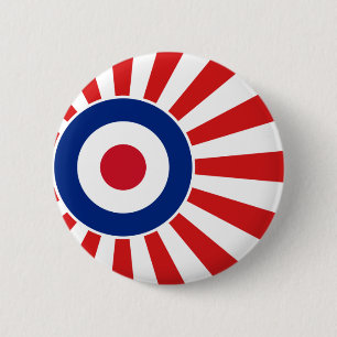 Lebendige Roundel-Mods JAPAN Ziel Scooter Button