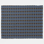 Lebendige Royalität Fleecedecke (Vorderseite (Horizontal))