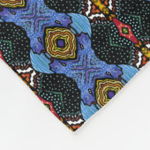 Lebendige Royalty Fleecedecke (Ecke)