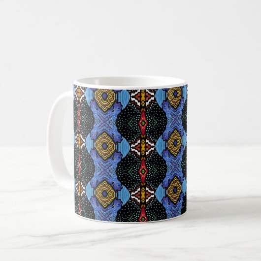 Lebendige Royalty Kaffeetasse (Vorderseite Links)