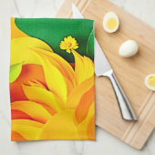 Lebendige Schichtnatur Geschirrtuch (Viertel Falte)