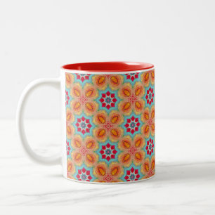 Lebendige Schönheit Zweifarbige Tasse