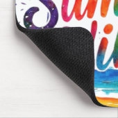 Lebendige Sommerstimmung Mousepad (Ecke)