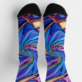 lebendige Spiralsocken Socken (Oben)