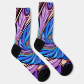 lebendige Spiralsocken Socken (Rechts)