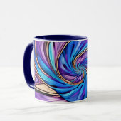 lebendige Spiraltasse Tasse (Vorderseite Links)