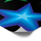 lebendige Sterngeister Poster (Ecke)