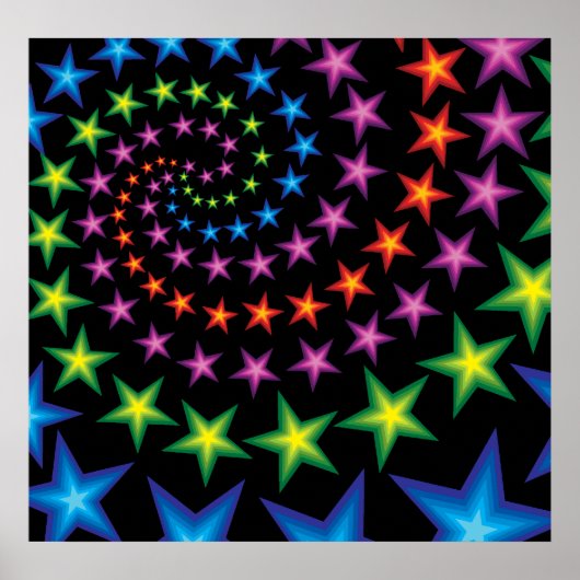 lebendige Sterngeister Poster (Vorne)