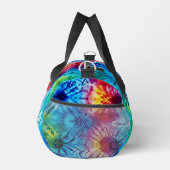 Lebendige Tie Dye Burst Weekender Tasche (Rechts)