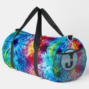 Lebendige Tie Dye Burst Weekender-Tasche Duffle Bag
