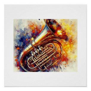 Lebendige Tuba, Poster