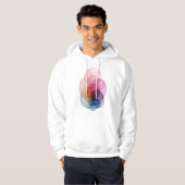 Lebendige Überlappung V01 Hoodie (Vorne ganz)