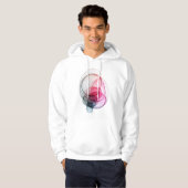 Lebendige Überlappung V02 Hoodie (Vorne ganz)