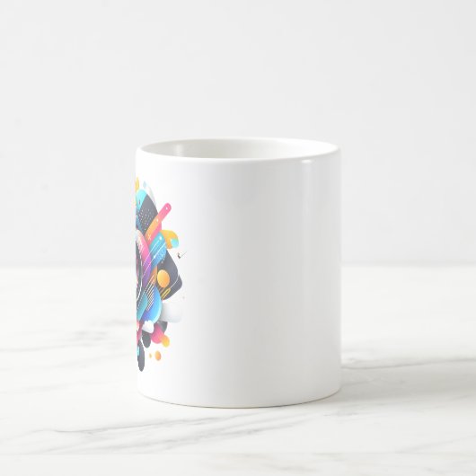 lebendige und dynamische Tasse (Mittel)