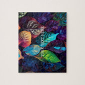 lebendige und visuell auffällige Anordnung des ver Puzzle (Vertikal)