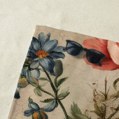 Lebendige Vintage-Blumenarrangement Strandtuch (Beispiel)