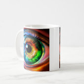 Lebendige Vision Kaffeetasse (Vorderseite Links)
