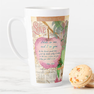 Lebendige Weile in Mir Fruchtbarer Glaubens Kunstj Milchtasse