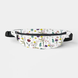 Lebendige Wildblume  Bauchtasche