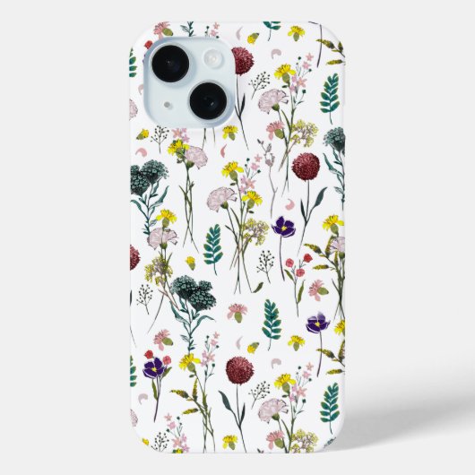Lebendige Wildblume  Case-Mate iPhone Hülle (Rückseite)