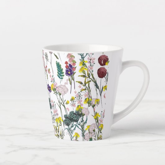 Lebendige Wildblume  Milchtasse (Rechts)
