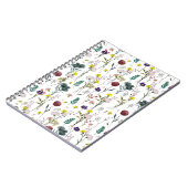 Lebendige Wildblume Notizblock (Linke Seite)