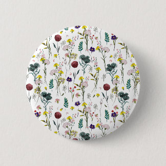 Lebendige Wildblumen Button