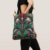 Lebendige William Morris Inspiriert Tote Bag Tasche (Von Nahem)