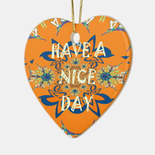 Lebendige Wünsche: Ein schönes Design für Kunstdru Keramikornament