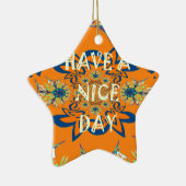 Lebendige Wünsche: Ein schönes Design für Kunstdru Keramikornament (Rechts)