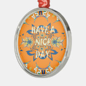 Lebendige Wünsche: Ein schönes Design für Kunstdru Ornament Aus Metall (Links)