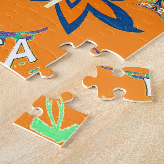 Lebendige Wünsche: Ein schönes Design für Kunstdru Puzzle (Seite)