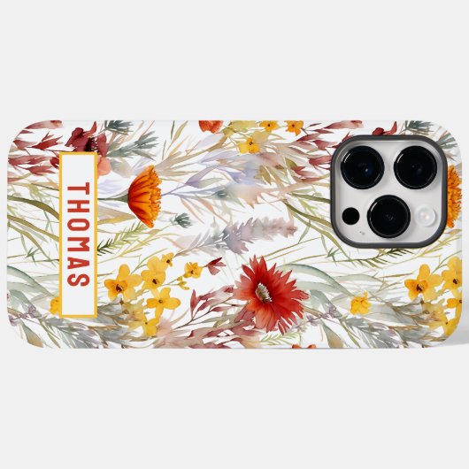 Lebendige Wüste-Wildblumen - Blumen Case-Mate iPhone Hülle (Rückseite (Horizontal))
