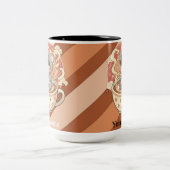 Lebendige zweifarbige Kawaii Chibi Koala Tasse (Mittel)